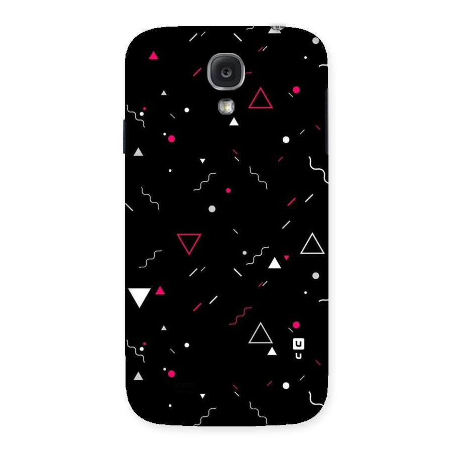 Dark Shapes Design Back Case for Samsung Galaxy S4