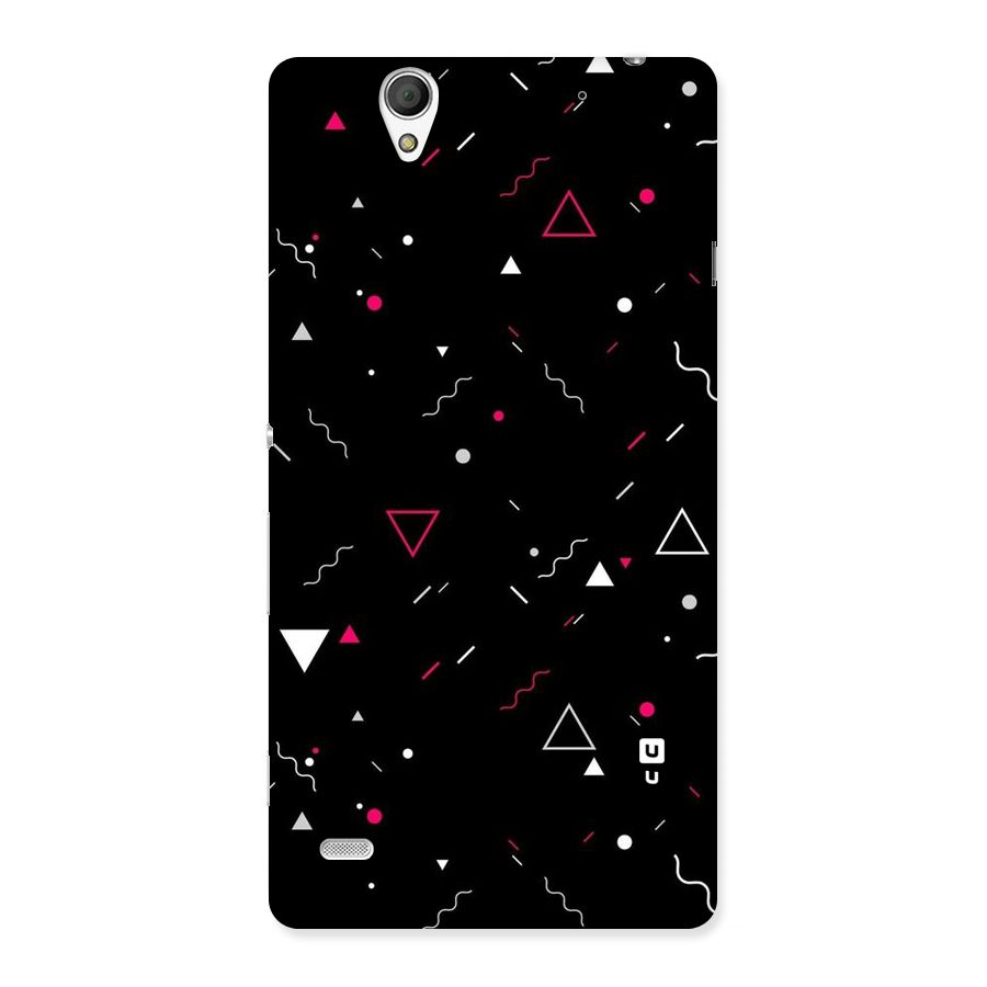 Dark Shapes Design Back Case for Sony Xperia C4