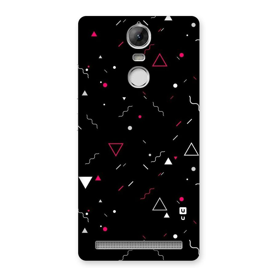 Dark Shapes Design Back Case for Vibe K5 Note