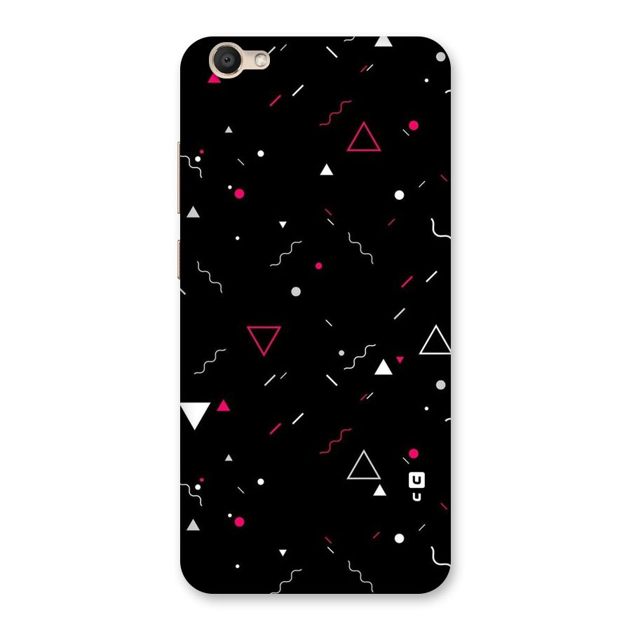 Dark Shapes Design Back Case for Vivo V5