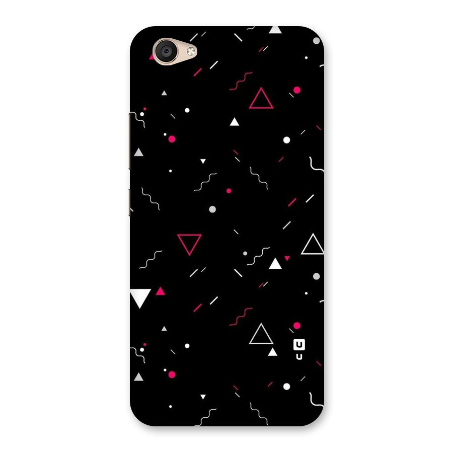 Dark Shapes Design Back Case for Vivo V5 Plus