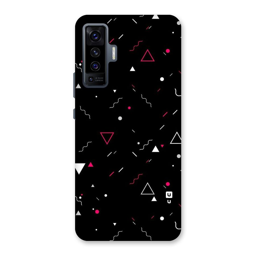 Dark Shapes Design Back Case for Vivo X50