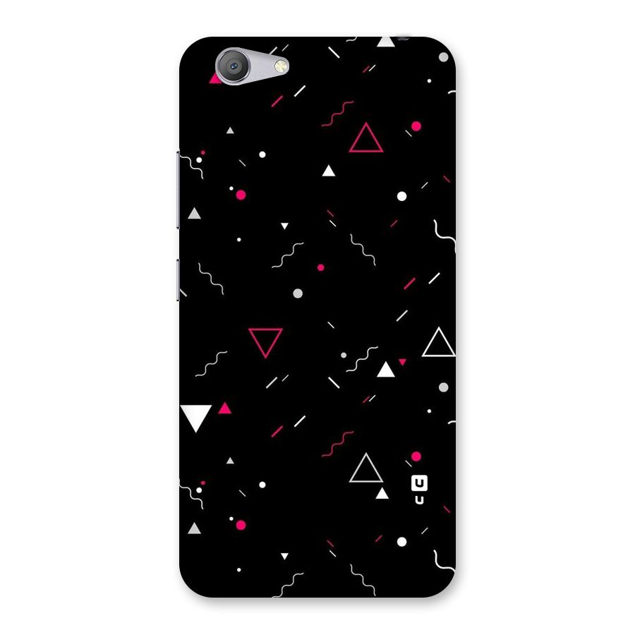 Dark Shapes Design Back Case for Vivo Y53