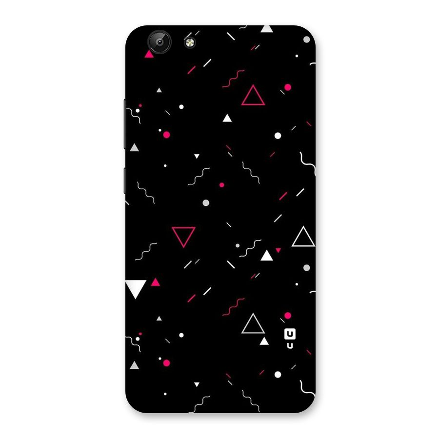 Dark Shapes Design Back Case for Vivo Y69