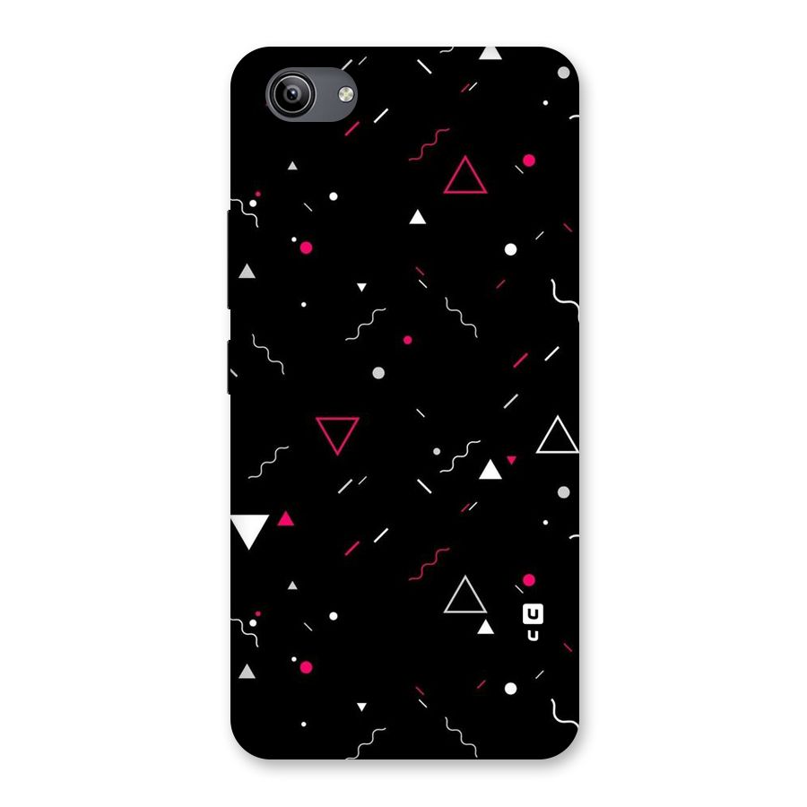 Dark Shapes Design Back Case for Vivo Y81i