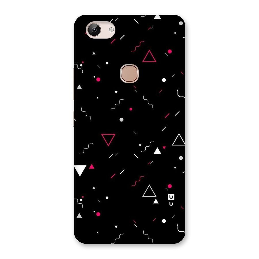 Dark Shapes Design Back Case for Vivo Y83