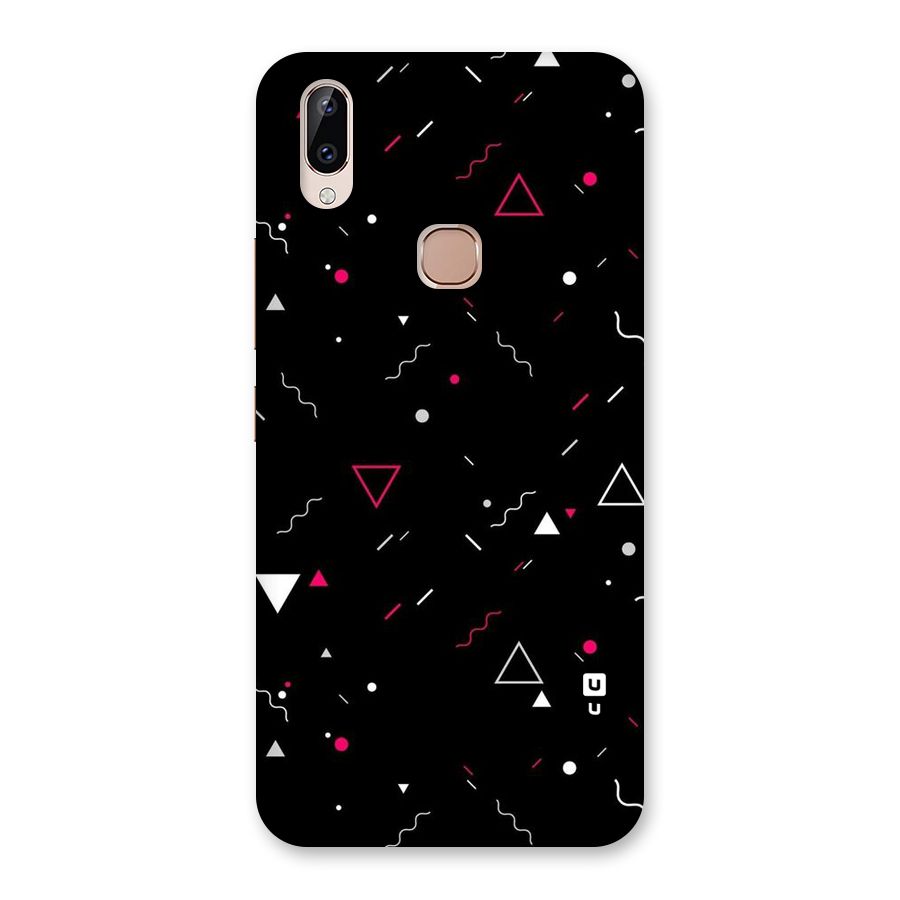 Dark Shapes Design Back Case for Vivo Y83 Pro