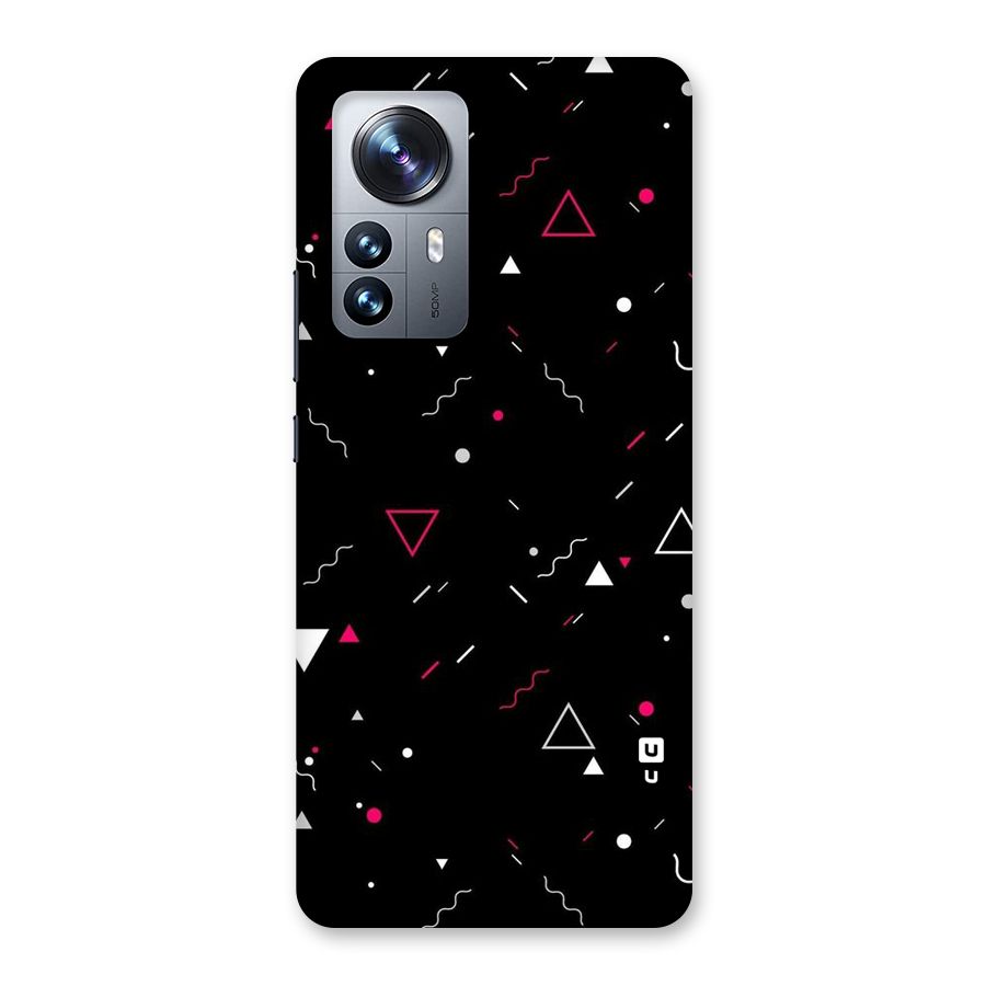 Dark Shapes Design Back Case for Xiaomi 12 Pro