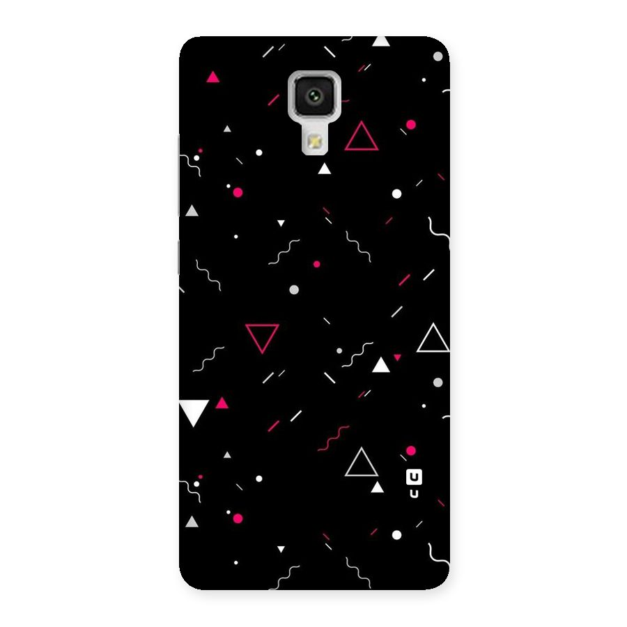 Dark Shapes Design Back Case for Xiaomi Mi 4