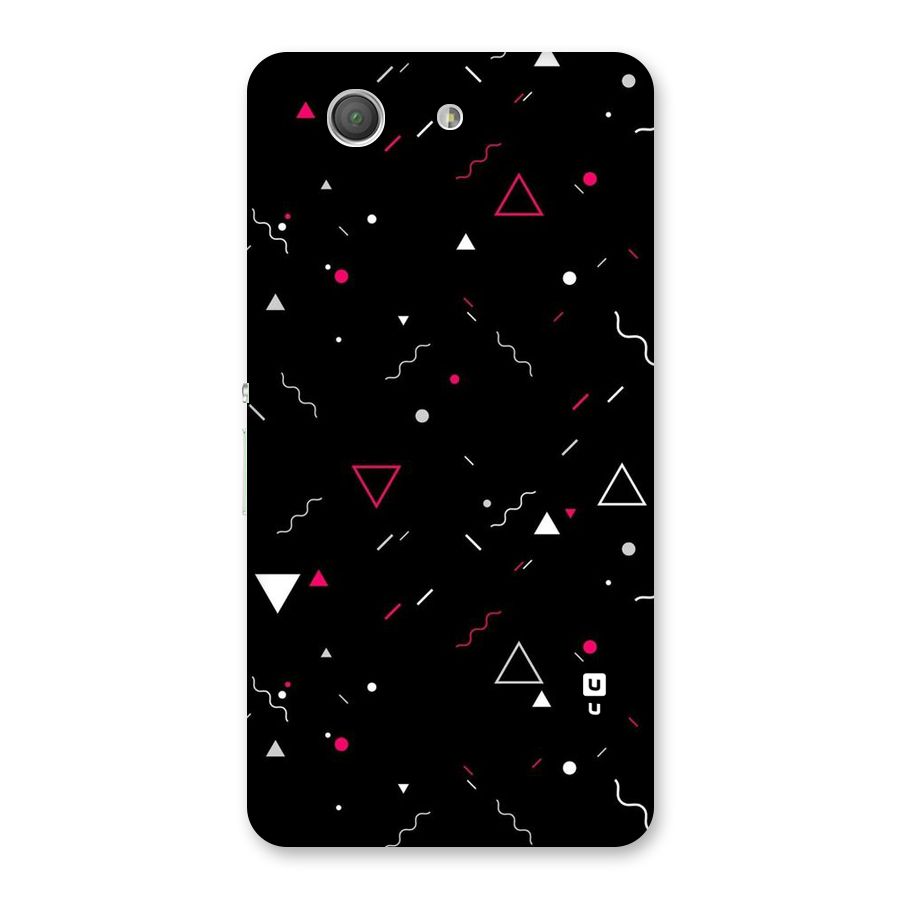 Dark Shapes Design Back Case for Xperia Z3 Compact
