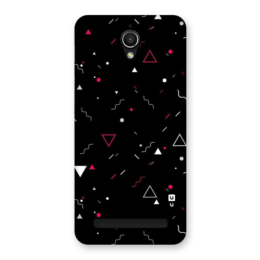Dark Shapes Design Back Case for Zenfone Go