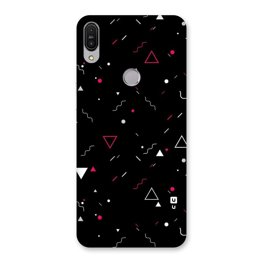 Dark Shapes Design Back Case for Zenfone Max Pro M1