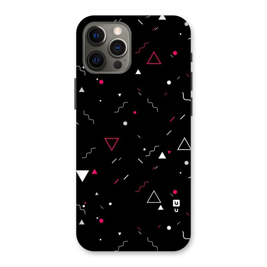 Dark Shapes Design Back Case for iPhone 12 Pro Max