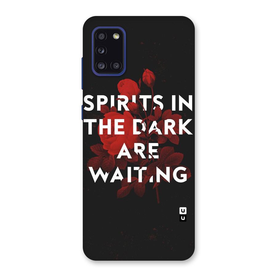 Dark Spirits Back Case for Galaxy A31
