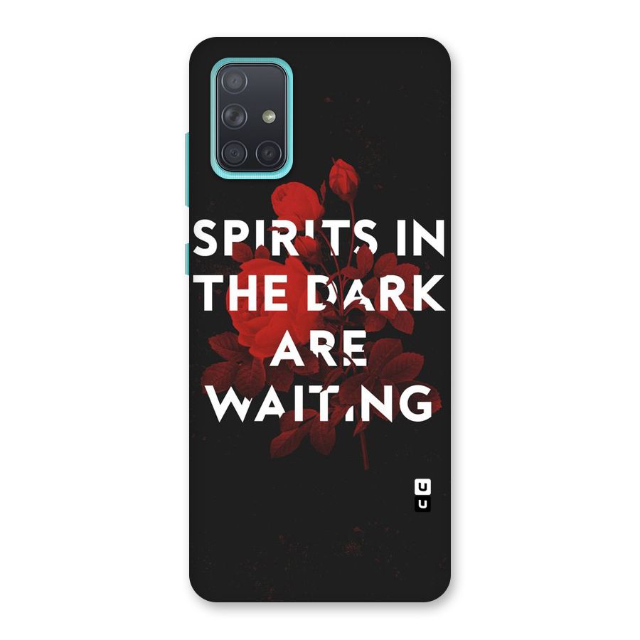 Dark Spirits Back Case for Galaxy A71