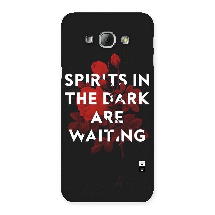 Dark Spirits Back Case for Galaxy A8