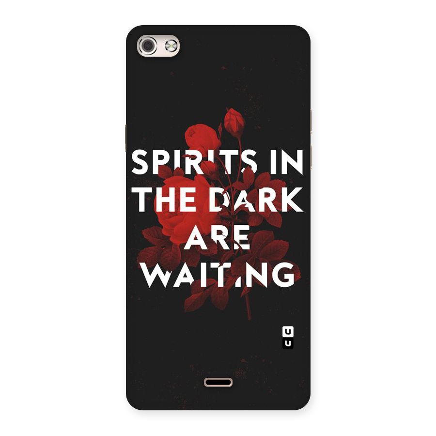 Dark Spirits Back Case for Micromax Canvas Silver 5
