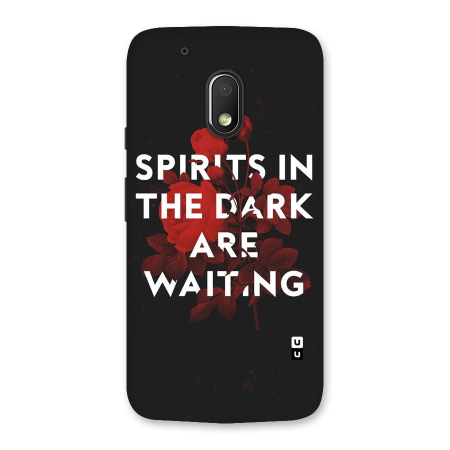 Dark Spirits Back Case for Moto G4 Play