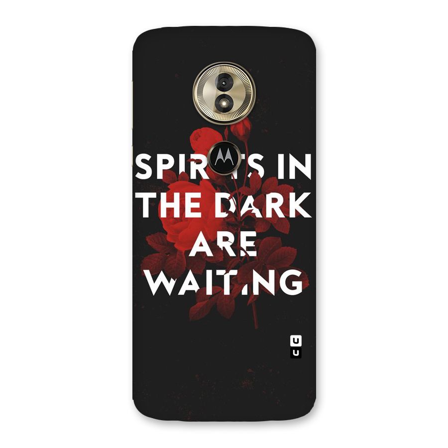 Dark Spirits Back Case for Moto G6 Play