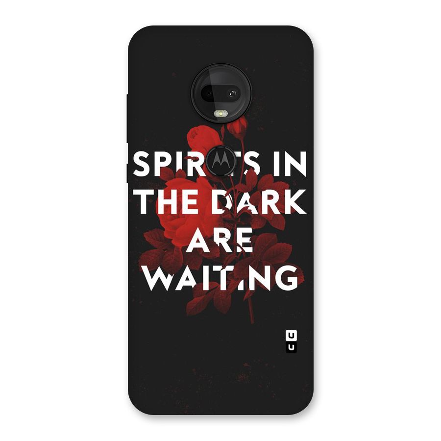 Dark Spirits Back Case for Moto G7