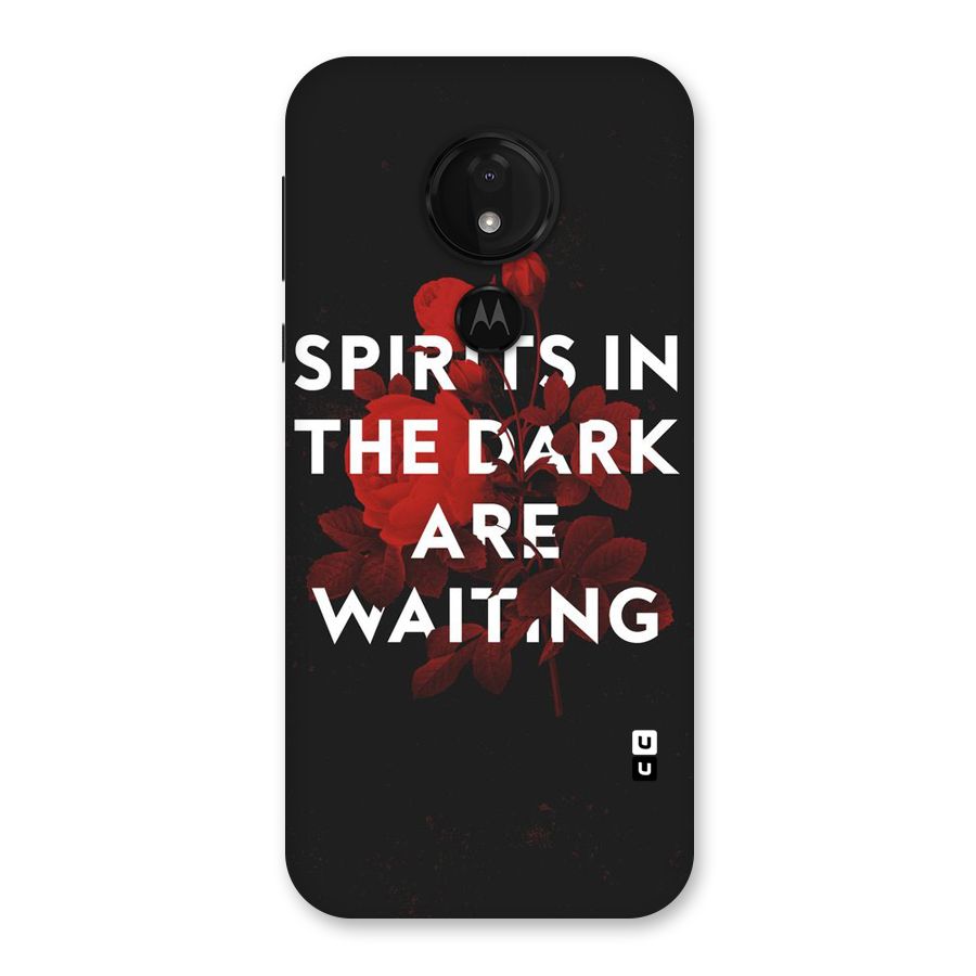 Dark Spirits Back Case for Moto G7 Power