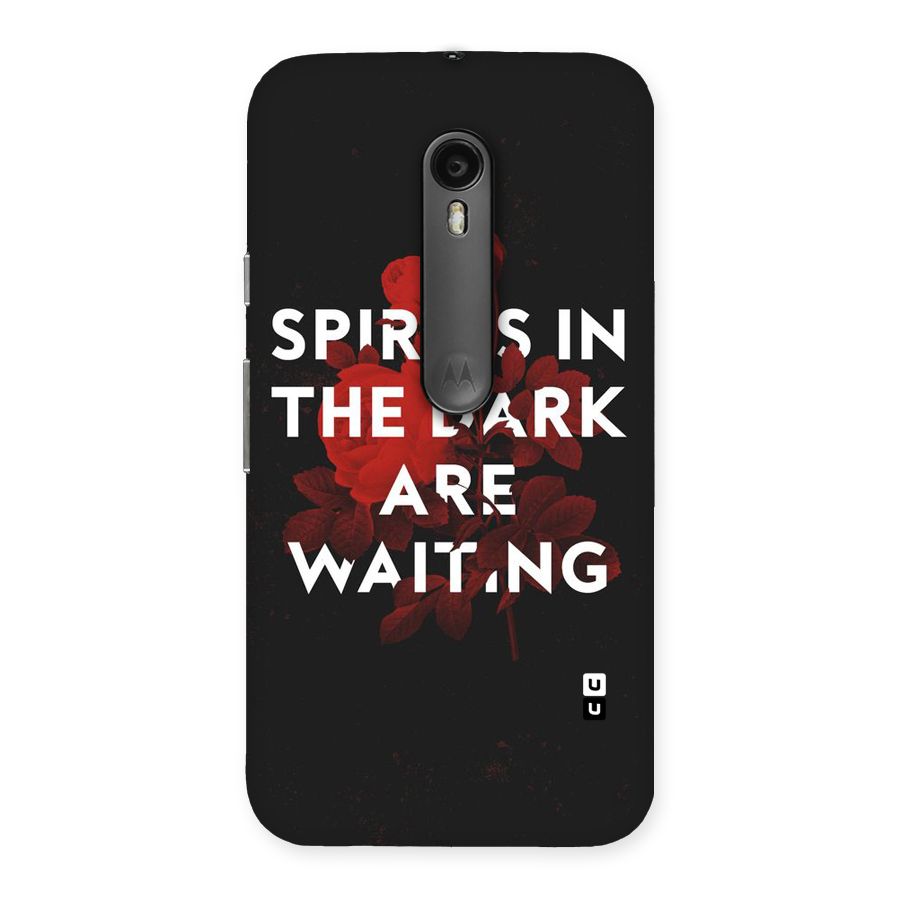 Dark Spirits Back Case for Moto G Turbo