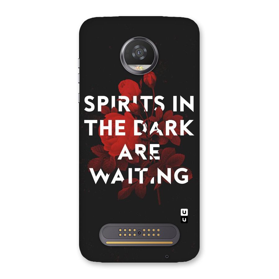 Dark Spirits Back Case for Moto Z2 Play