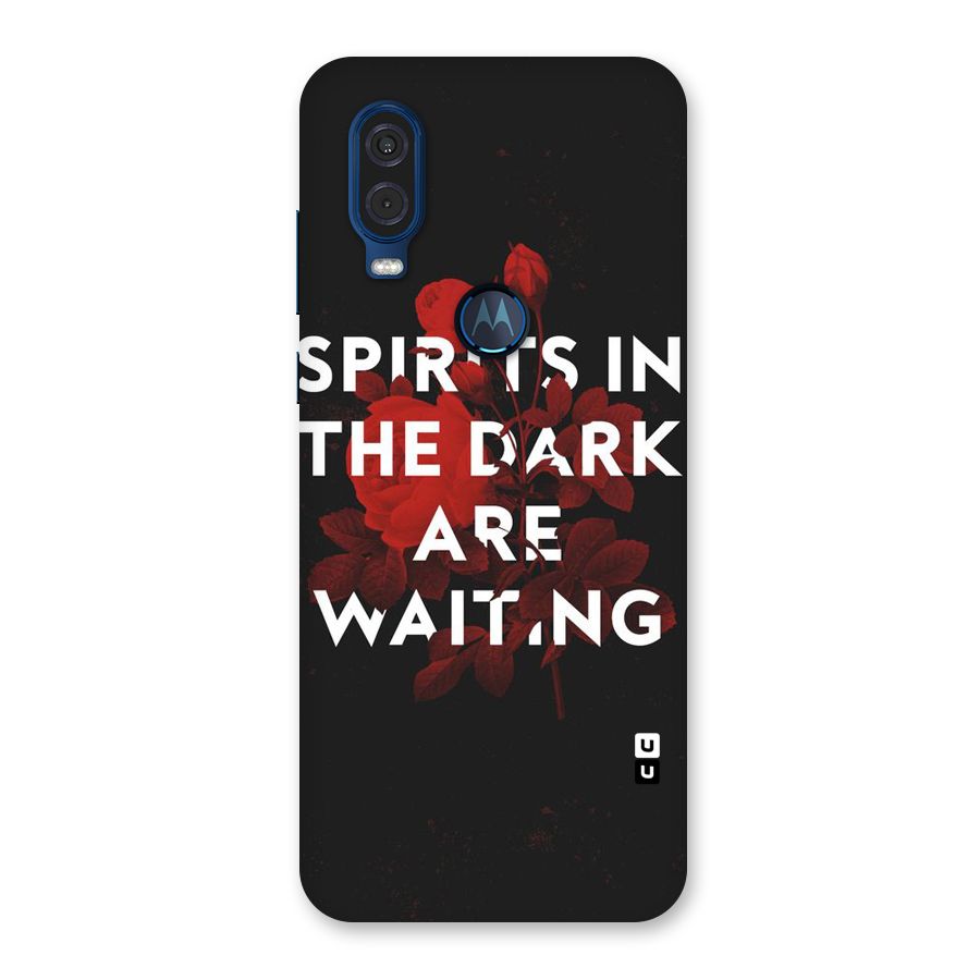 Dark Spirits Back Case for Motorola One Vision