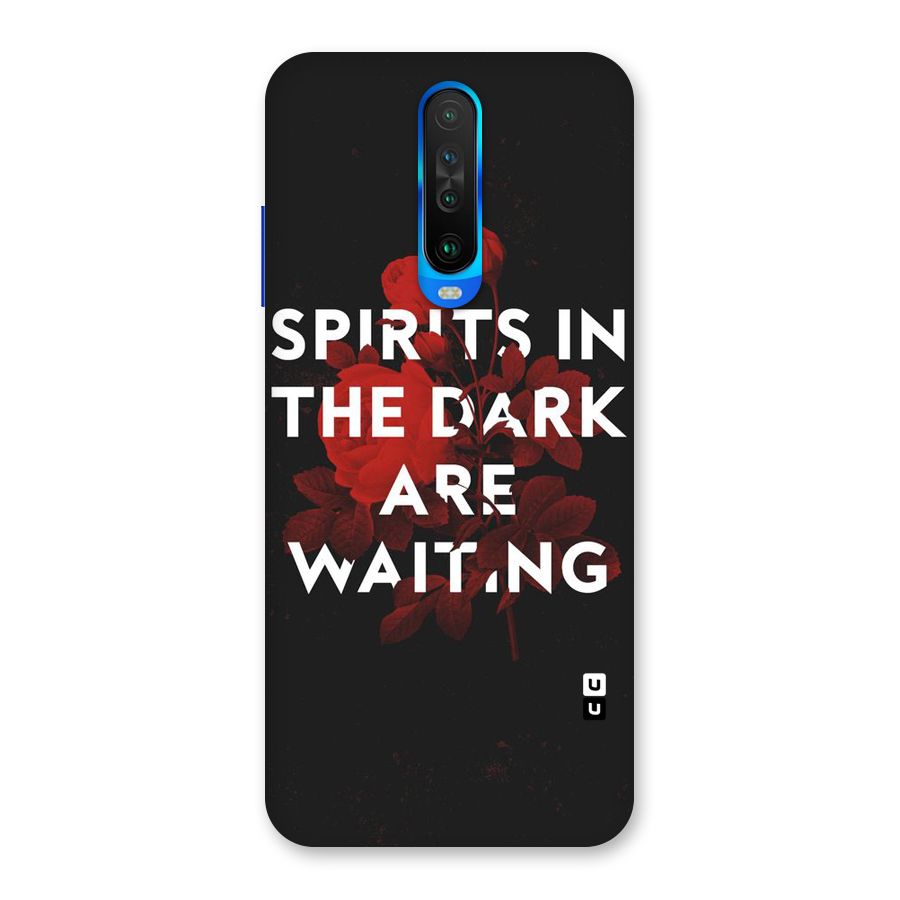 Dark Spirits Back Case for Poco X2