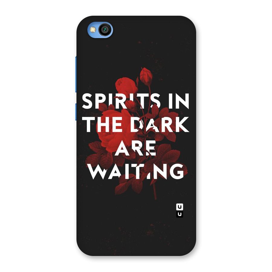 Dark Spirits Back Case for Redmi Go