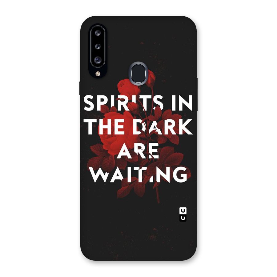 Dark Spirits Back Case for Samsung Galaxy A20s
