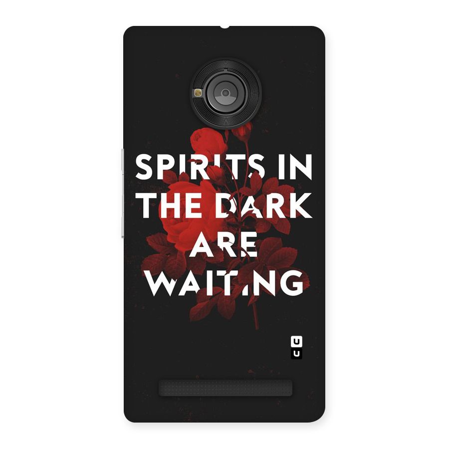 Dark Spirits Back Case for Yu Yunique