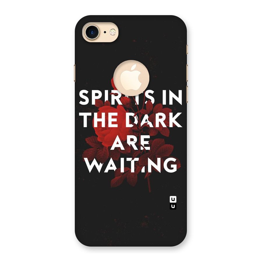 Dark Spirits Back Case for iPhone 7 Logo Cut