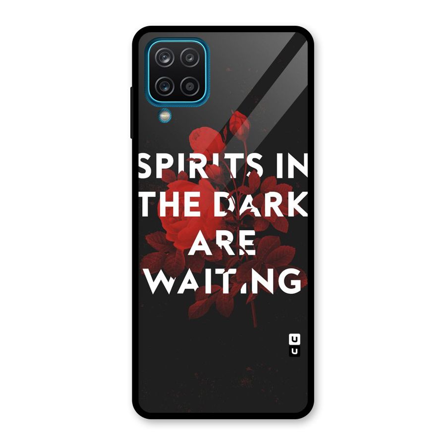 Dark Spirits Glass Back Case for Galaxy A12