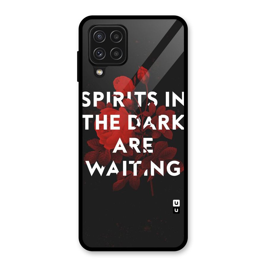Dark Spirits Glass Back Case for Galaxy A22 4G