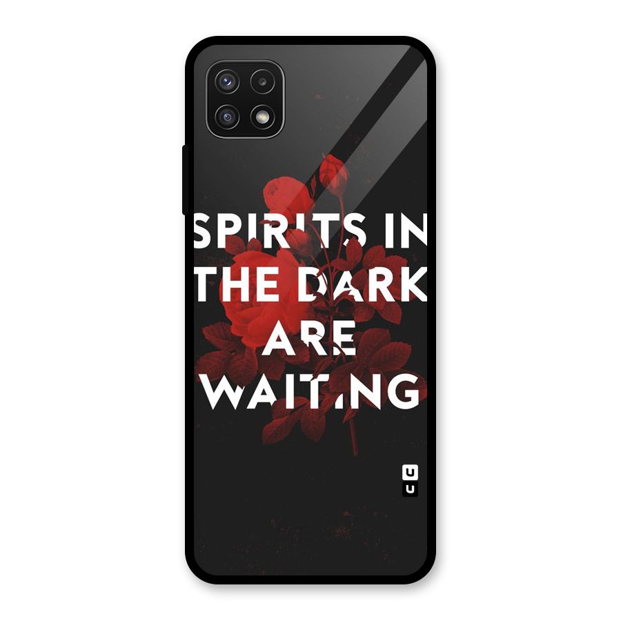 Dark Spirits Glass Back Case for Galaxy A22 5G