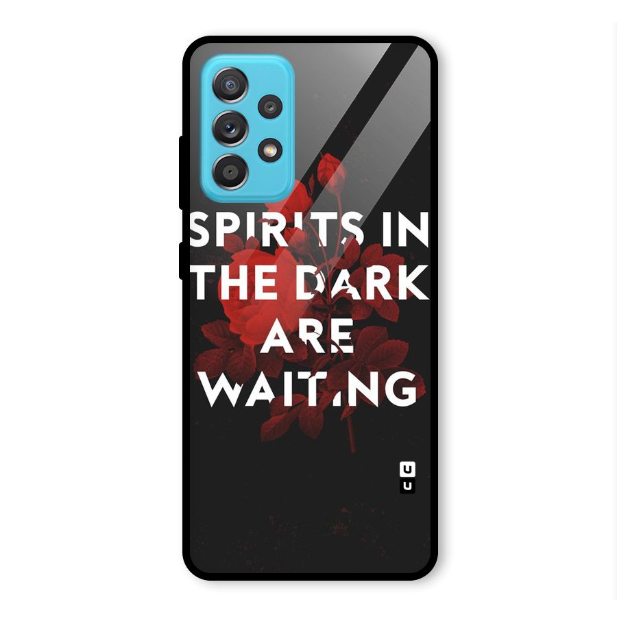 Dark Spirits Glass Back Case for Galaxy A52