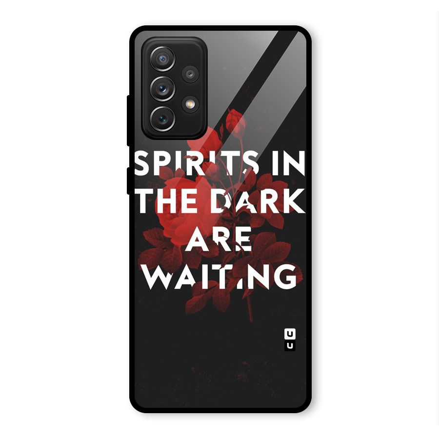 Dark Spirits Glass Back Case for Galaxy A72