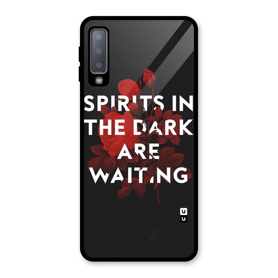 Dark Spirits Glass Back Case for Galaxy A7 (2018)
