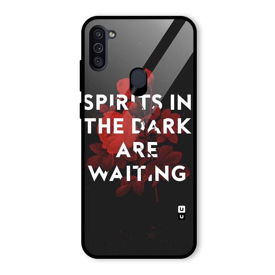 Dark Spirits Glass Back Case for Galaxy M11