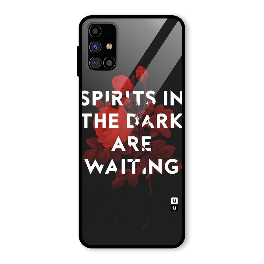 Dark Spirits Glass Back Case for Galaxy M31s