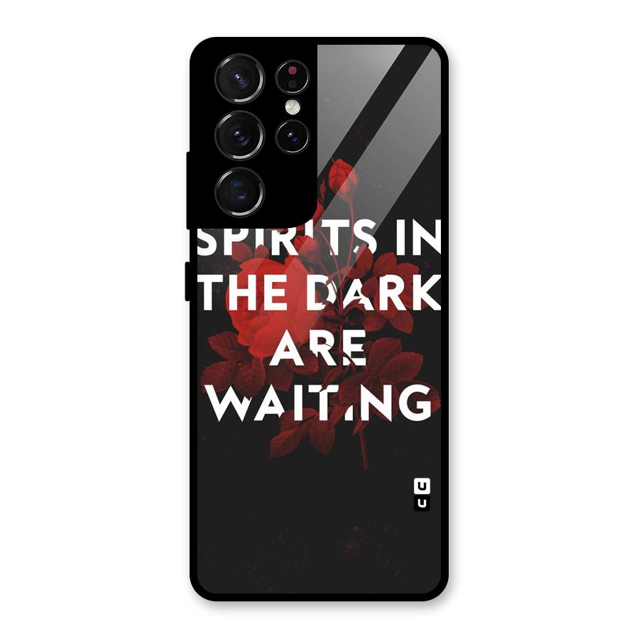 Dark Spirits Glass Back Case for Galaxy S21 Ultra 5G