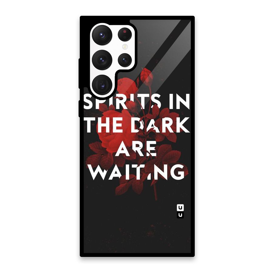 Dark Spirits Glass Back Case for Galaxy S22 Ultra 5G