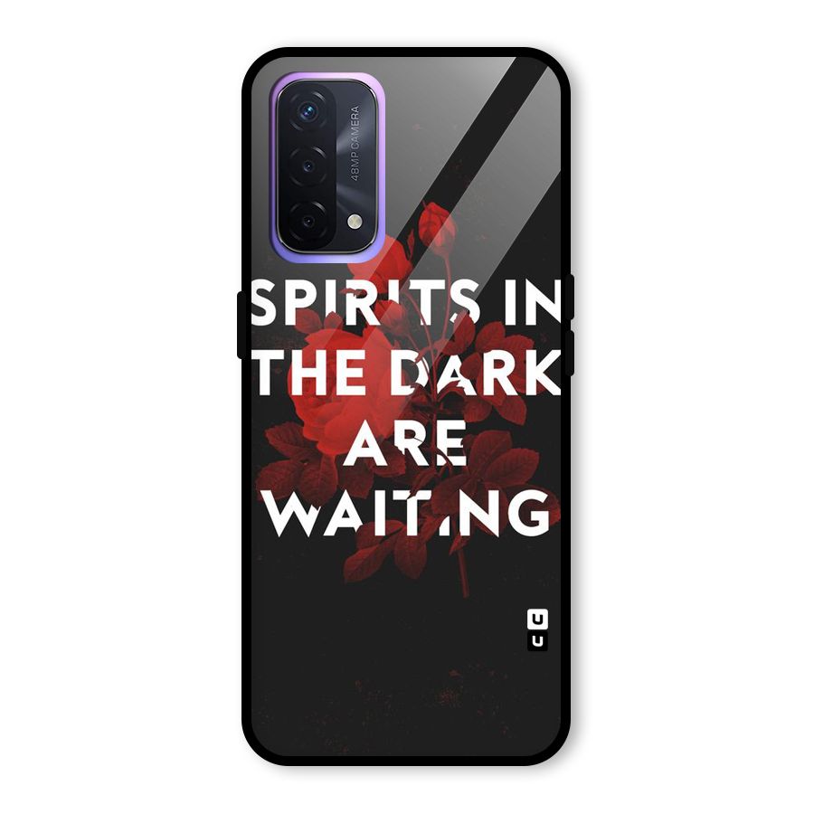 Dark Spirits Glass Back Case for Oppo A74 5G
