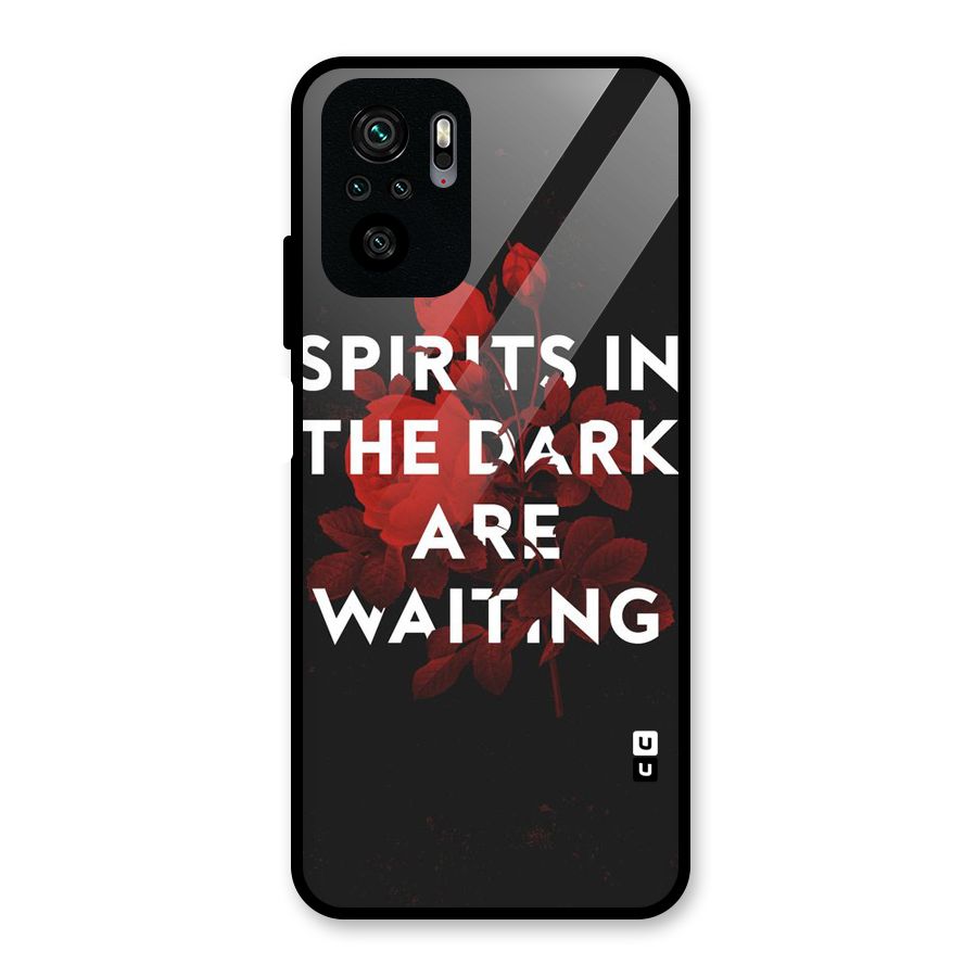Dark Spirits Glass Back Case for Redmi Note 10S