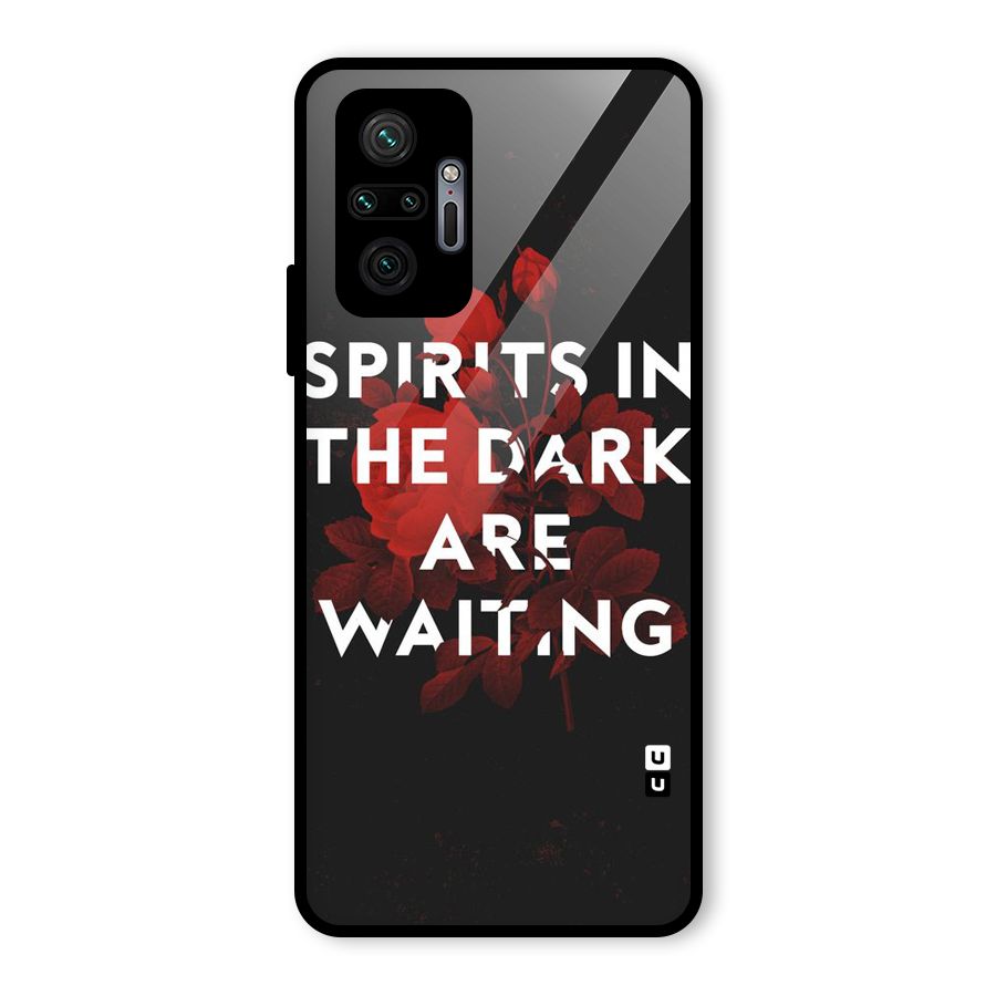 Dark Spirits Glass Back Case for Redmi Note 10 Pro Max