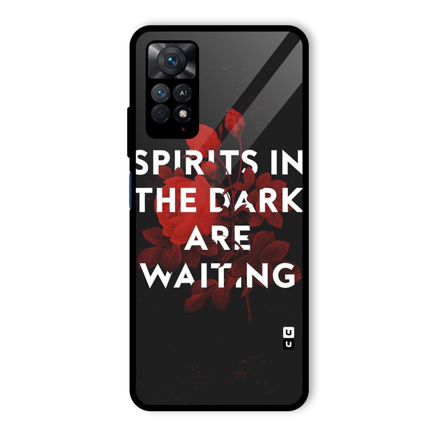 Dark Spirits Glass Back Case for Redmi Note 11 Pro