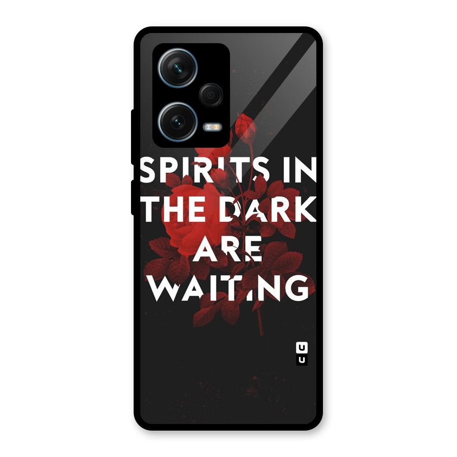 Dark Spirits Glass Back Case for Redmi Note 12 Pro Plus 5G
