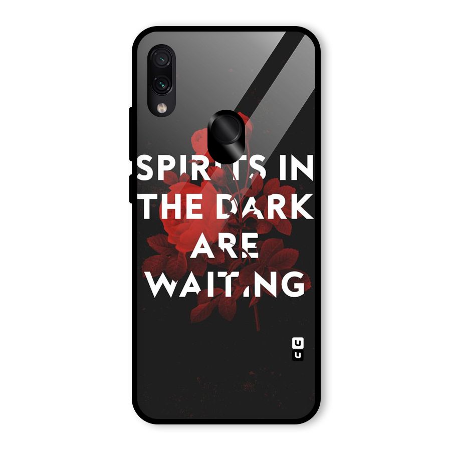 Dark Spirits Glass Back Case for Redmi Note 7 Pro