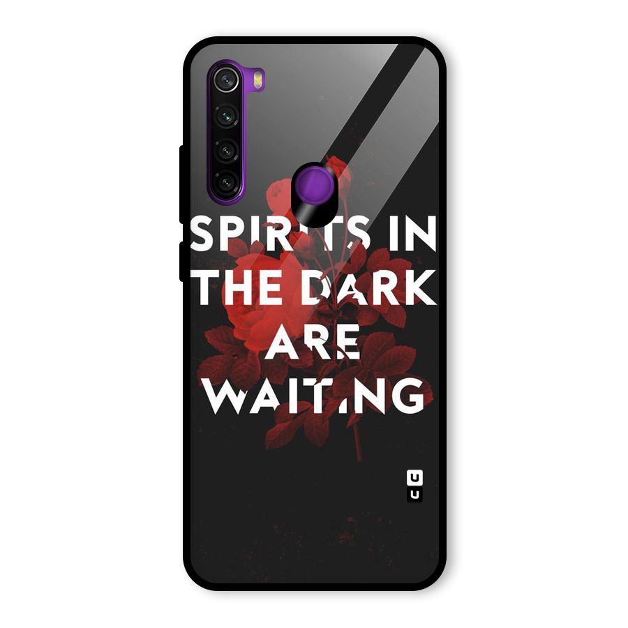 Dark Spirits Glass Back Case for Redmi Note 8